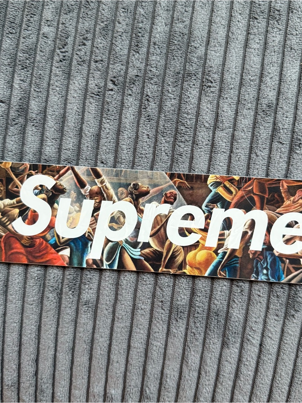 Supreme Ernie Barnes Box Logo Sticker (SS25)